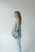Wyoming Ritter Repeat Lantern Sleeve Crew